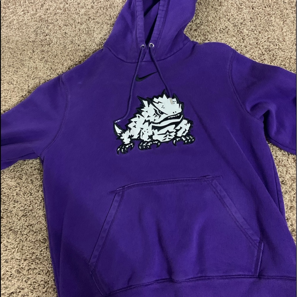 nike TCU hoodie